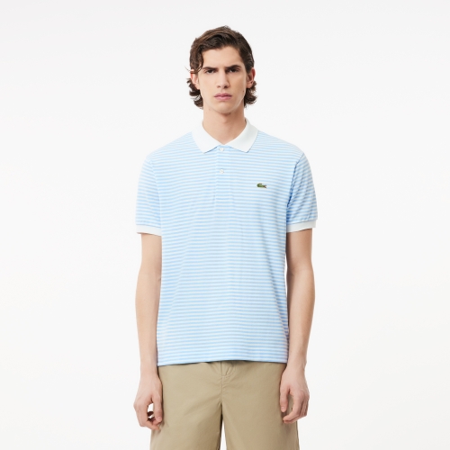 Original L.12.12 Striped Cotton Polo Shirt 