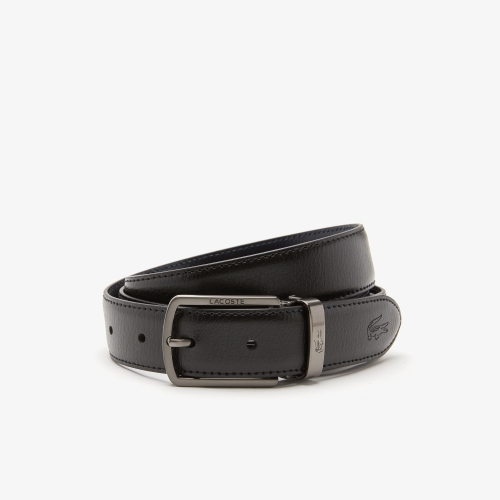 Men's Lacoste Two Pin Buckle Belt Gift Set