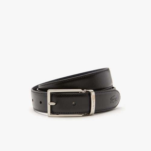 Men's Lacoste Two Pin Buckle Belt Gift Set