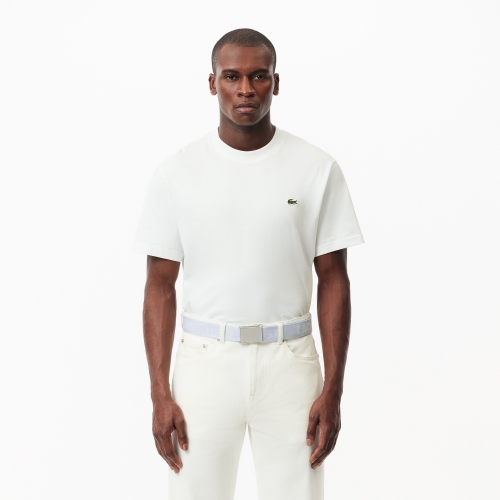 Lacoste Jacquard Branded Belt