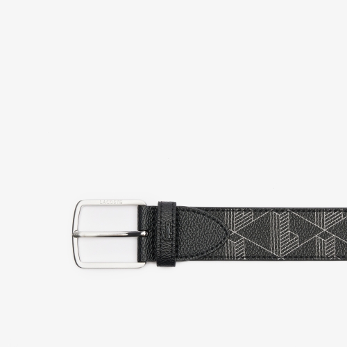 Coated Canvas Monogram Belt
