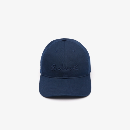 R. Lacoste 3D Embroidered Cap