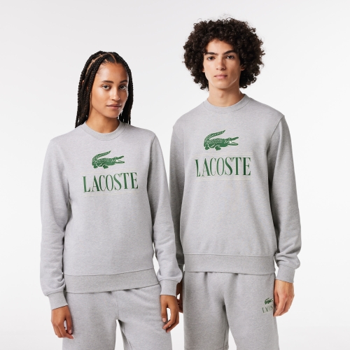 Cotton Fleece Branded Sweatshirt