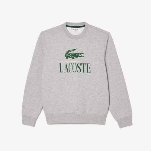 Cotton Fleece Branded Sweatshirt