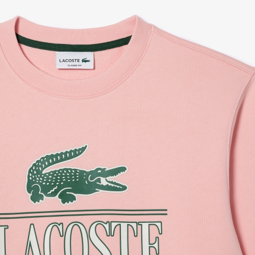 Cotton Fleece Branded Sweatshirt