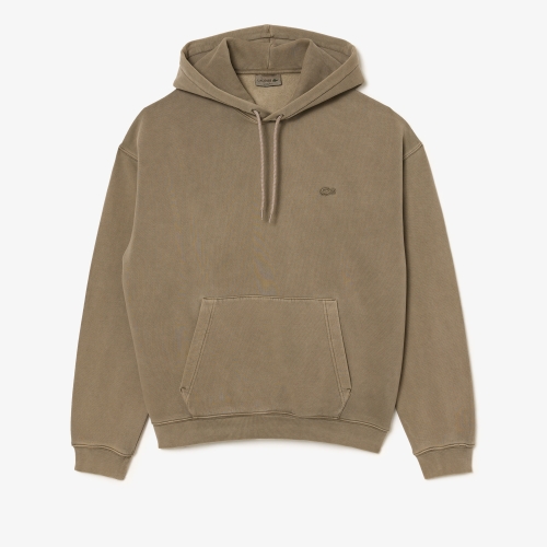 Loose Fit Cotton Fleece Hoodie
