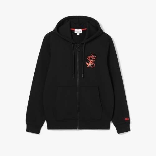 3D Dragon Print Hoodie