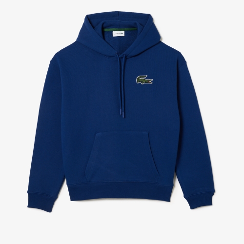Unisex Loose Fit Hooded Organic Cotton Sweatshirt