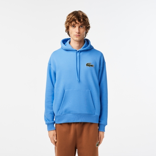 Unisex Loose Fit Hooded Organic Cotton Sweatshirt