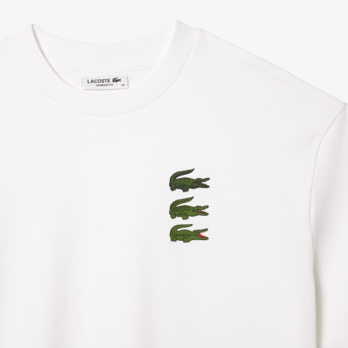 Oversized Crocodile Print T-shirt