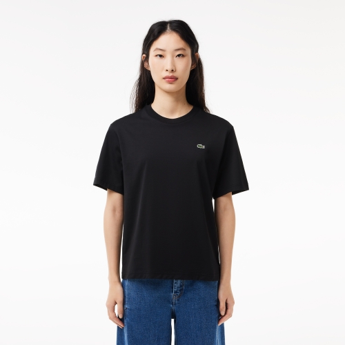 Lacoste Women Lightweight Cotton Pima Jersey T-shirt