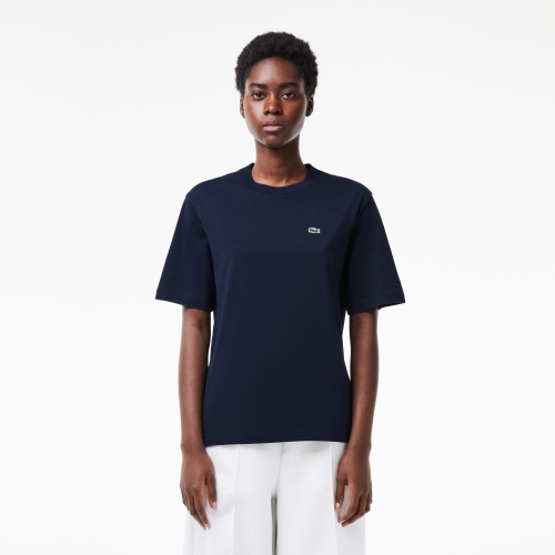 Lacoste Women Lightweight Cotton Pima Jersey T-shirt