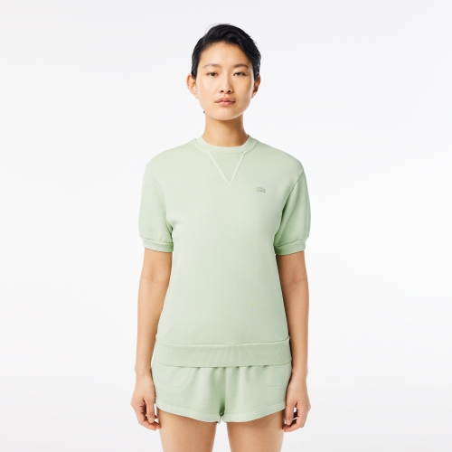 Natural Dyed Cotton Fleece T-shirt