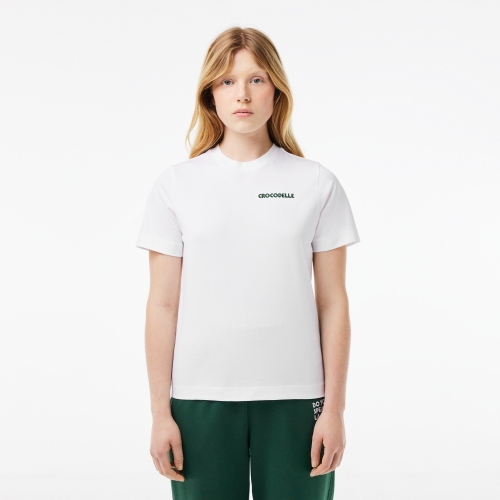 Embroidery Detail Jersey T-shirt 