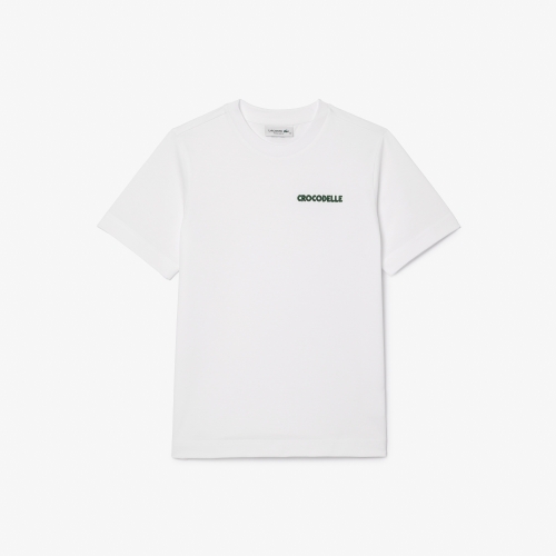 Embroidery Detail Jersey T-shirt 