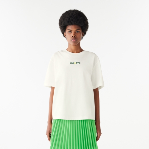 Oversized Ball Print Jersey T-shirt