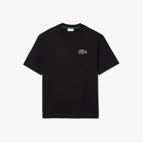 Unisex Loose Fit Large Crocodile Organic Cotton T-shirt
