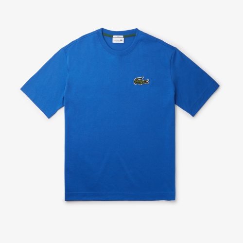 Unisex Loose Fit Large Crocodile Organic Cotton T-shirt