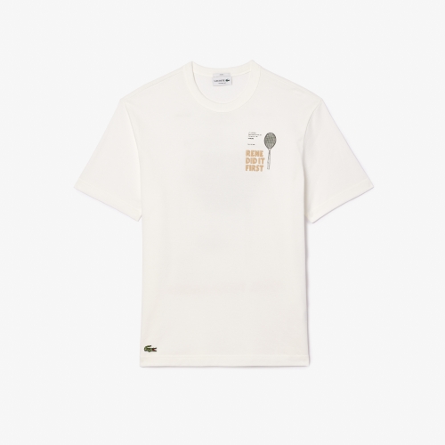 Patent Back Piqué T-shirt