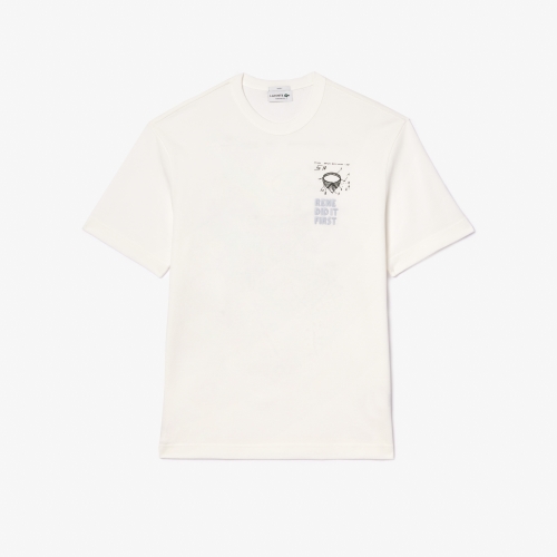 Patent Back Piqué T-shirt