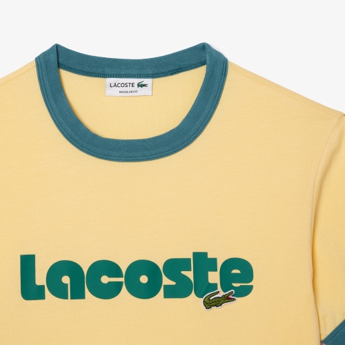 Lacoste Summer Color Matching Ringer T-shirt