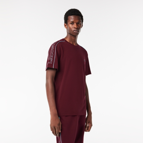Contrast Accent Lacoste Branded T-shirt