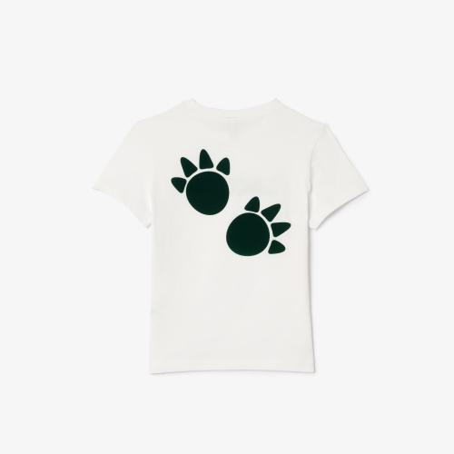 Front and Back Print Cotton Jersey T-shirt