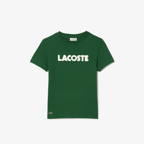 Front and Back Print Cotton Jersey T-shirt