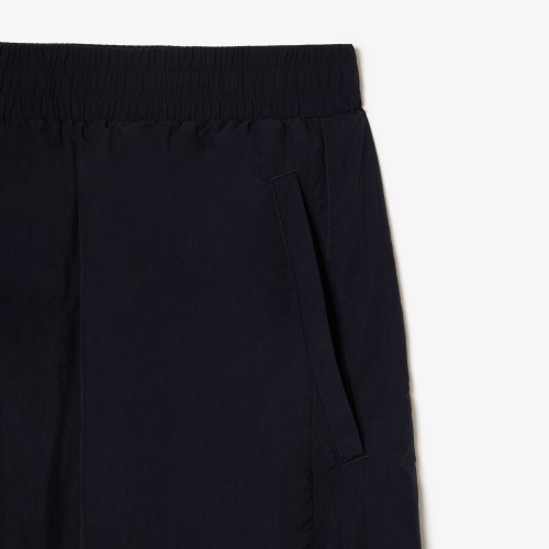 Straight Leg Nylon Track Pants 