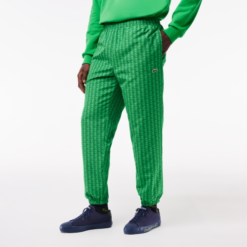 Monogram Print Track Pants
